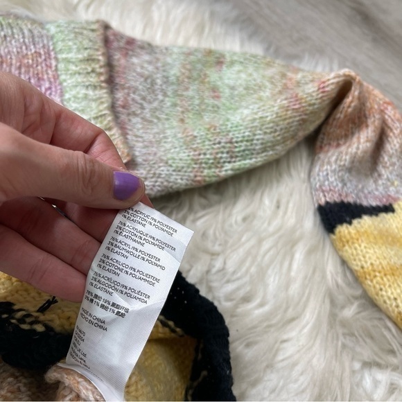 Urban Outfitters Ventura Landscape Mushroom Cropped Sweater - Picture 9 of 10